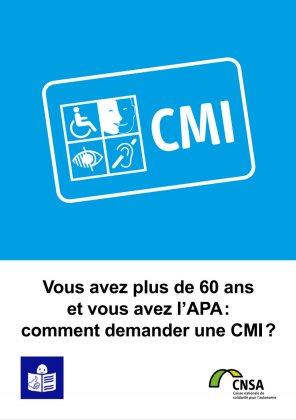 Vous avez plus de 60 ans et vous avez lAPA : comment demander une CMI ?